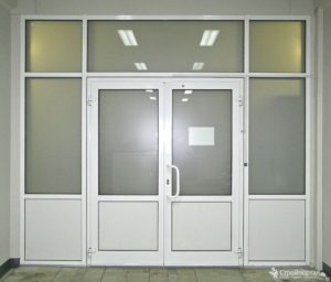 Алюминиевая дверь 1600×2200 мм. GFTD44202